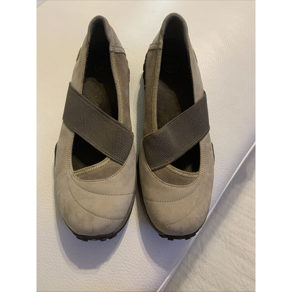 ✿ TIMBERLAND Smart Comfort Sand Nubuck Leather Mary-Janes 7.5